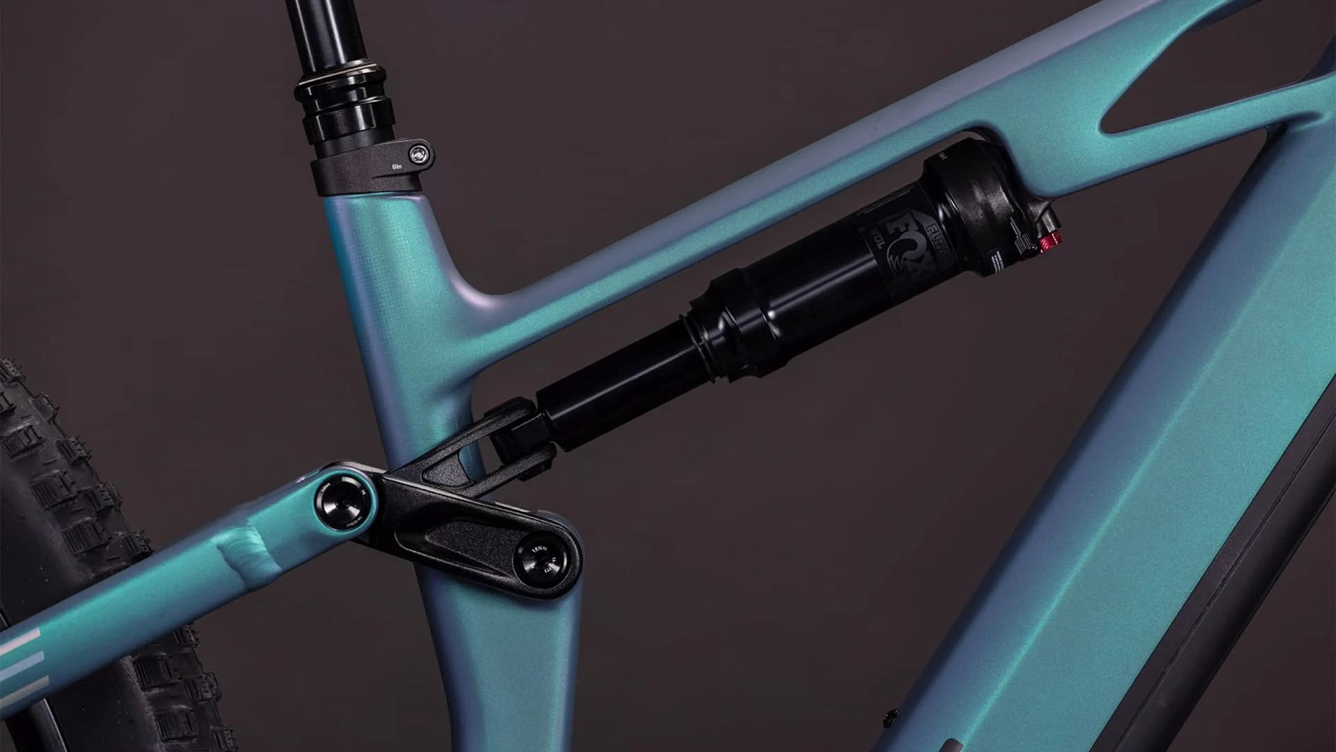 CUBE Stereo Hybrid ONE44 HPC Race 800 smaragdgrey prism Detailaufnahme 2026