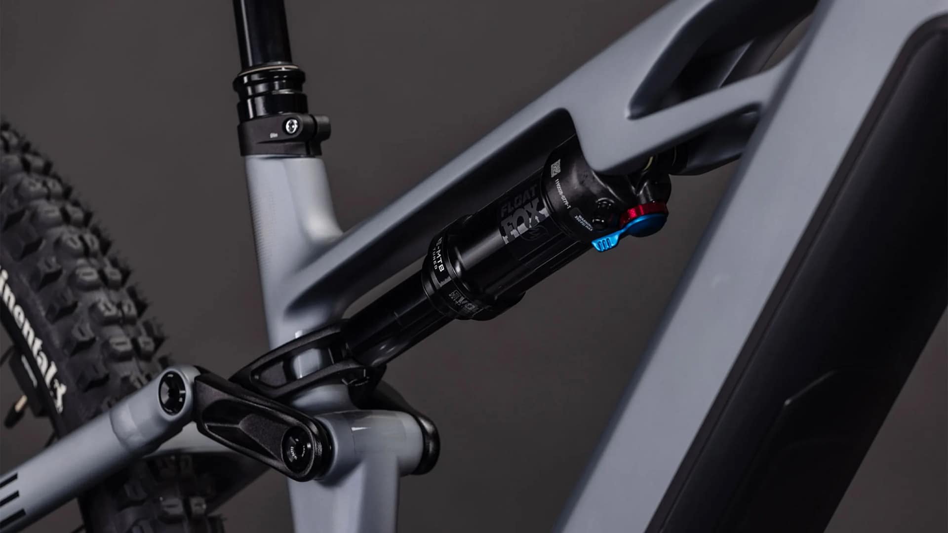 CUBE Stereo Hybrid ONE44 HPC SLX Evo 800 slategrey black Detailaufnahme 2026